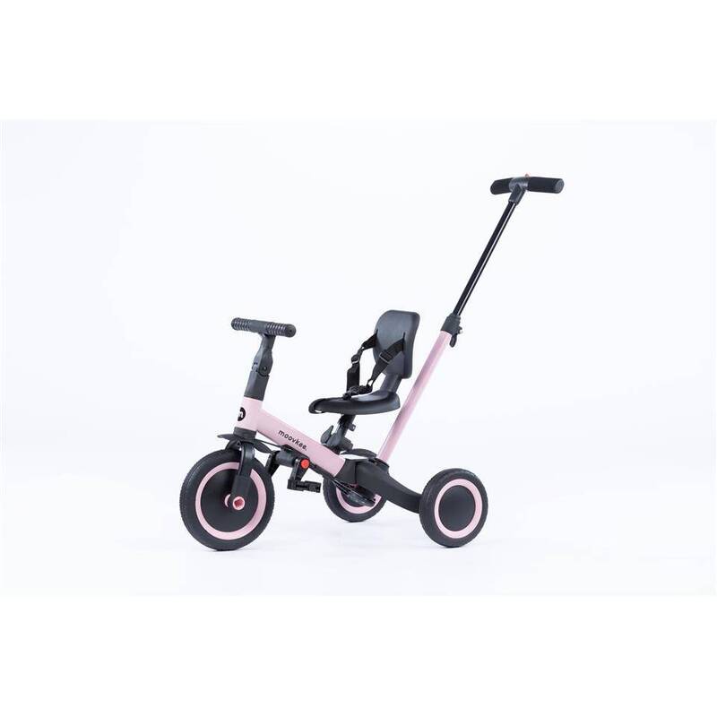 Transformable Tricycle - Moovkee, 6in1, hele roosa