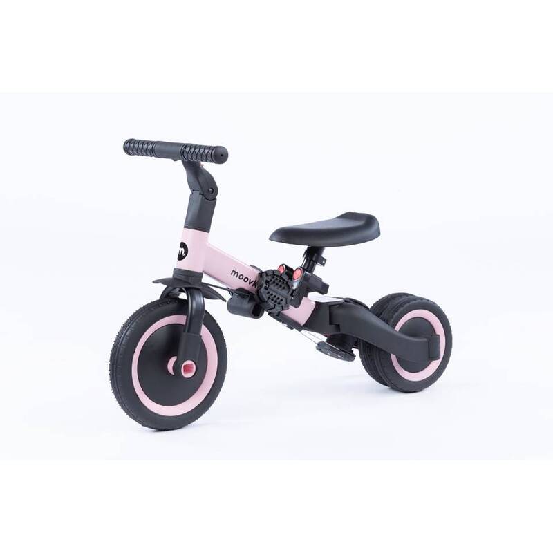 Transformable Tricycle - Moovkee, 6in1, hele roosa