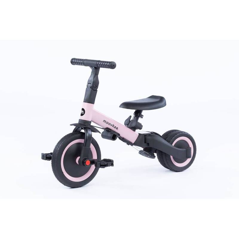 Transformable Tricycle - Moovkee, 6in1, hele roosa